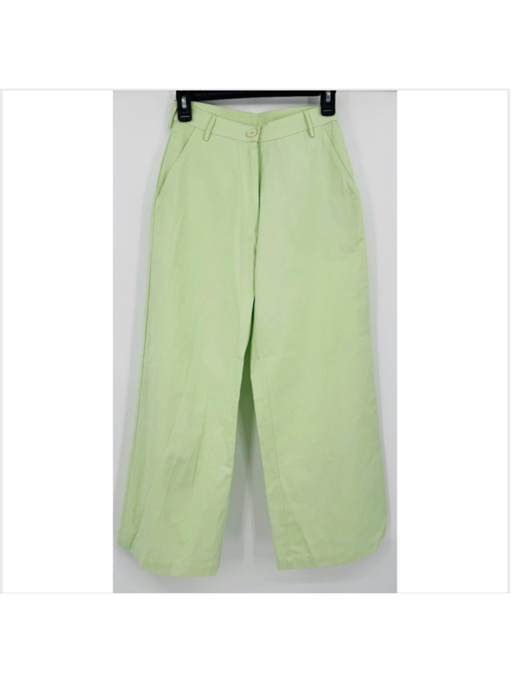 Women's Compania Fantastica Wide Leg Pants XS Light Green